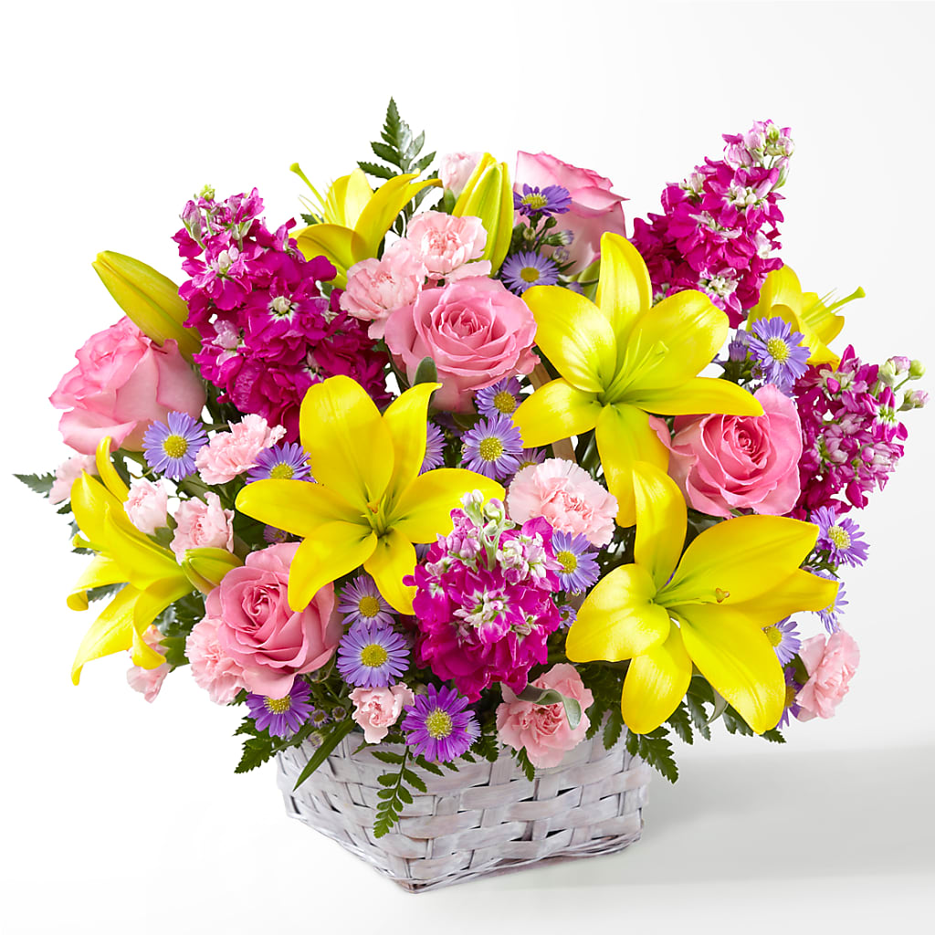 Bright Lights Bouquet – FRUIT & FLOWER CREATIONS, Portland OR