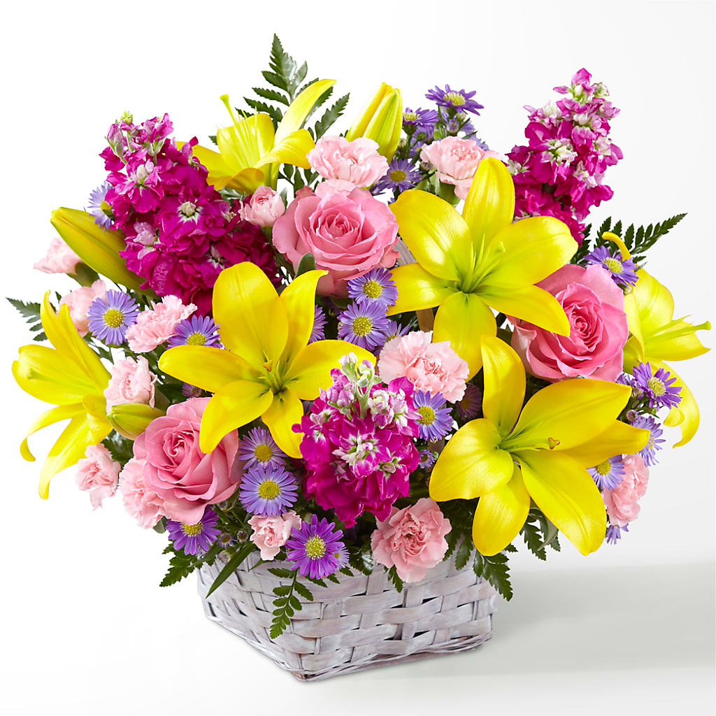 Bright Lights Bouquet – FRUIT & FLOWER CREATIONS, Portland OR