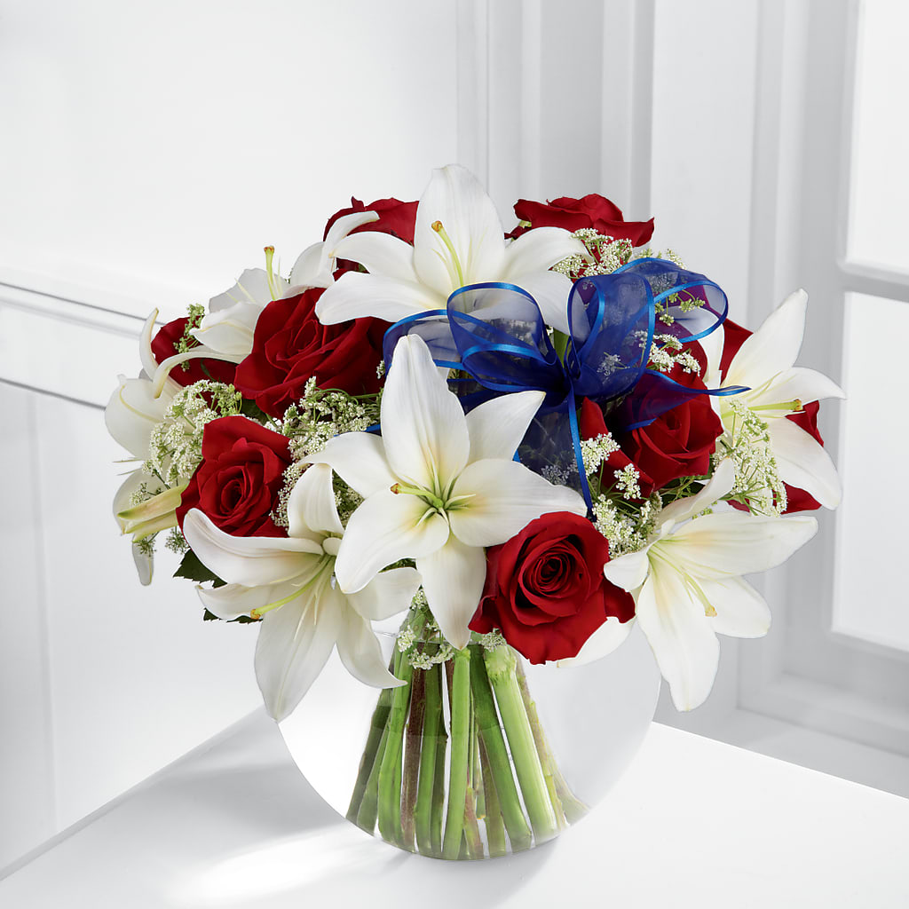 Independence Bouquet – FRUIT & FLOWER CREATIONS, Portland OR