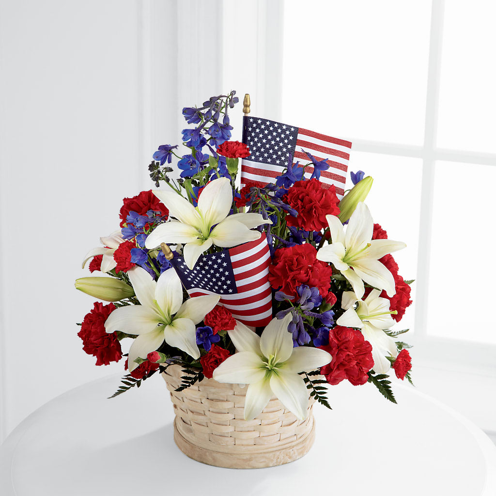 American Glory Bouquet – FRUIT & FLOWER CREATIONS, Portland OR