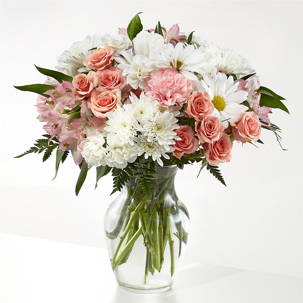 Blush Crush Bouquet – FRUIT & FLOWER CREATIONS, Portland OR