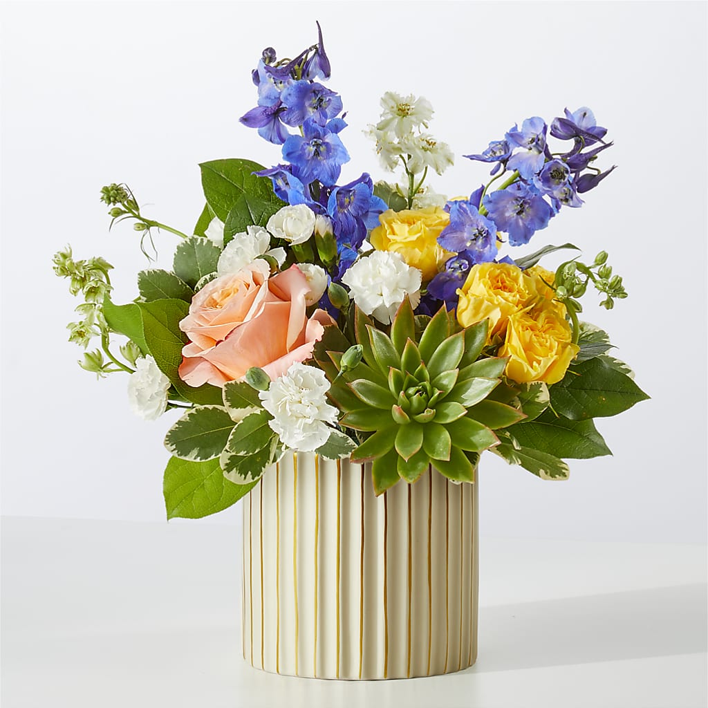 Cobalt Reverie Bouquet – FRUIT & FLOWER CREATIONS, Portland OR