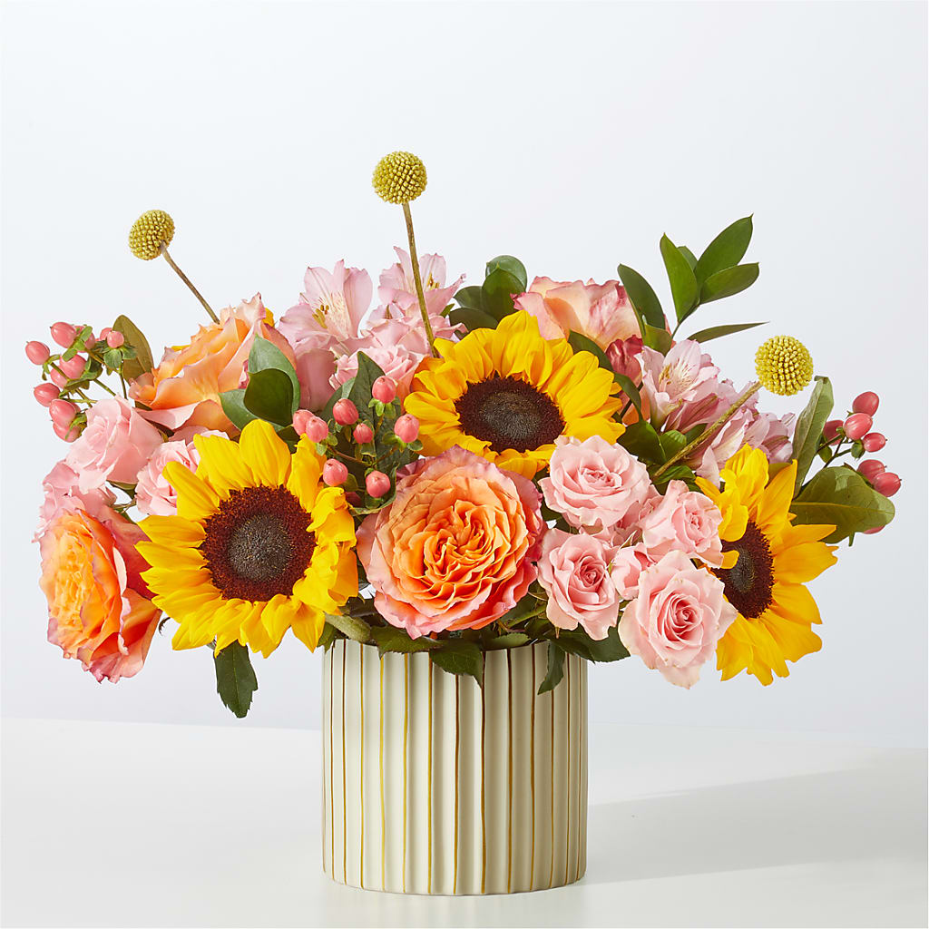 Sun's Out Bouquet – FRUIT & FLOWER CREATIONS, Portland OR