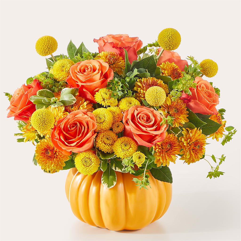Gourdgeous Pumpkin – FRUIT & FLOWER CREATIONS, Portland OR