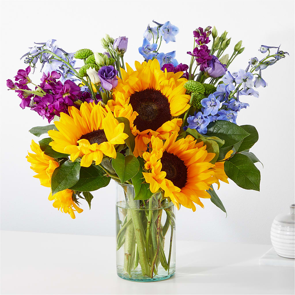 Catching Rays Bouquet – FRUIT & FLOWER CREATIONS, Portland OR