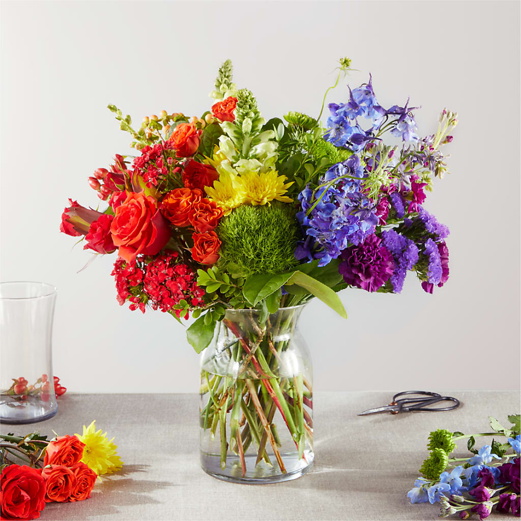 Summer Spectra - A Florist Original – FRUIT & FLOWER CREATIONS, Portland OR