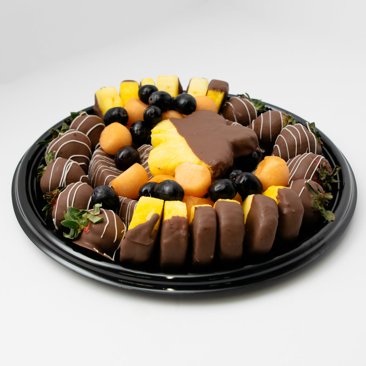 Vibrant Bites of Pure Sunshine Fruit Platter – FRUIT & FLOWER CREATIONS, Portland OR