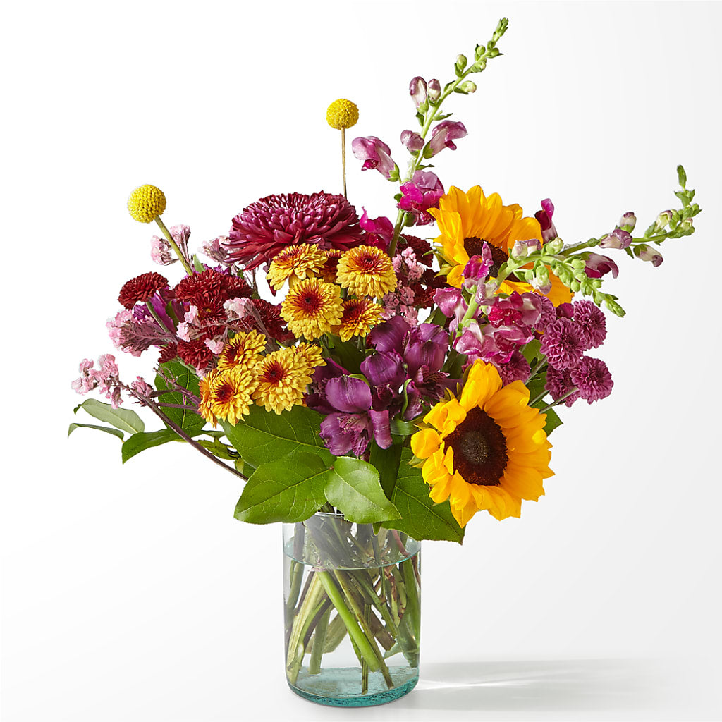 Pop of Whimsy Bouquet – FRUIT & FLOWER CREATIONS, Portland OR