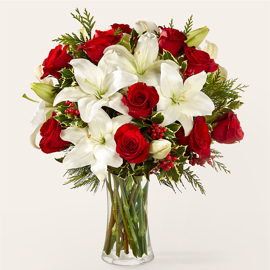 Sparkling Snowflakes Bouquet – FRUIT & FLOWER CREATIONS, Portland OR
