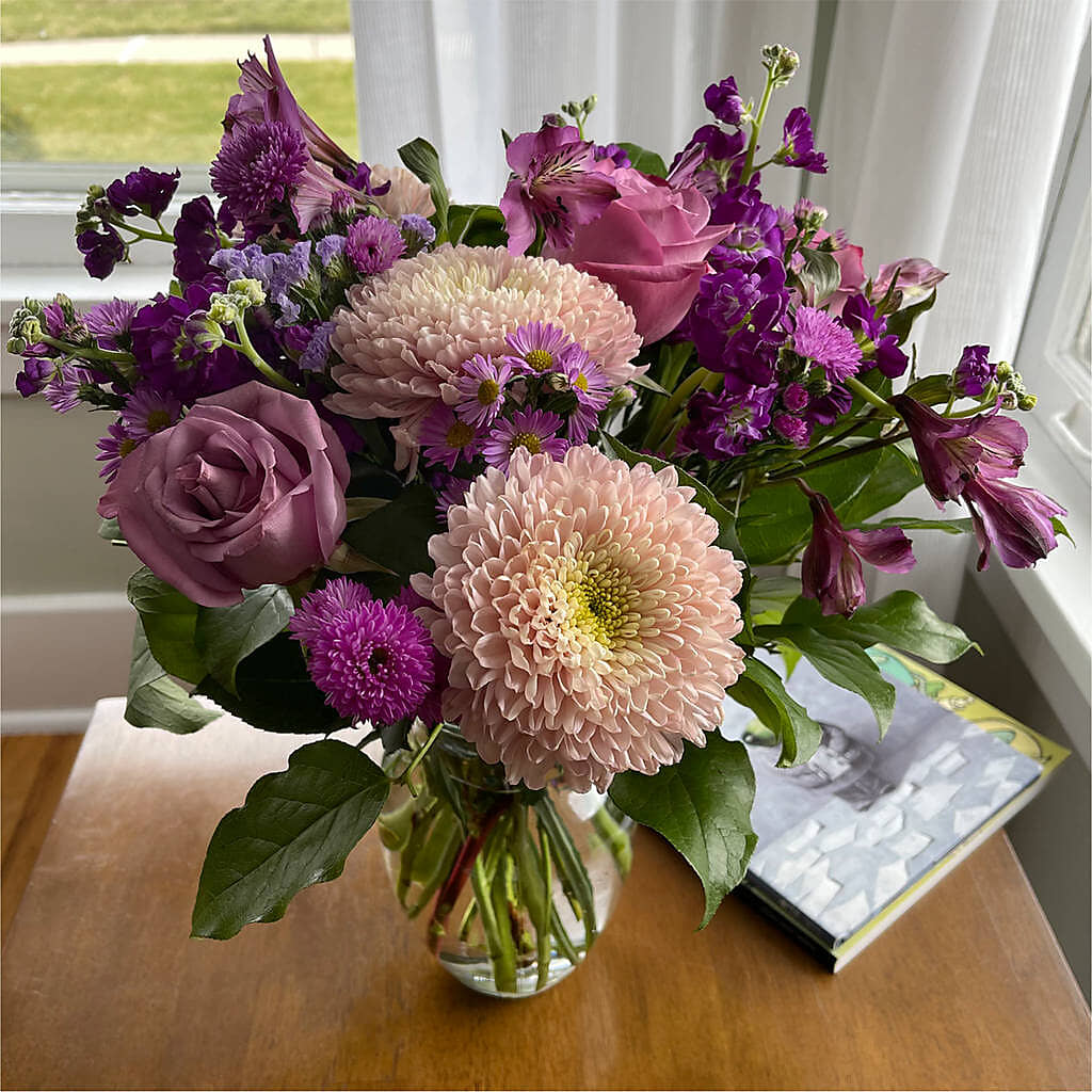 Ultraviolet Bouquet – FRUIT & FLOWER CREATIONS, Portland OR