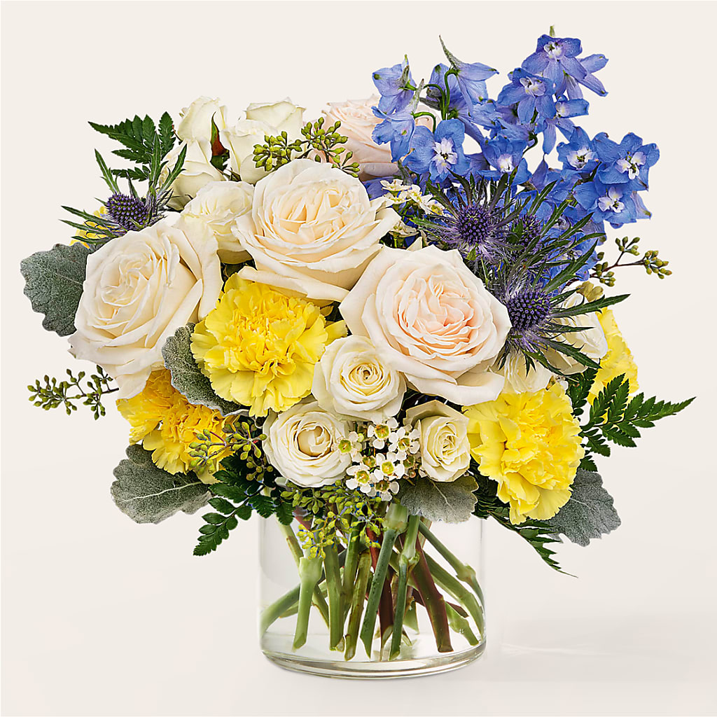 Lemon Sorbet Bouquet – FRUIT & FLOWER CREATIONS, Portland OR