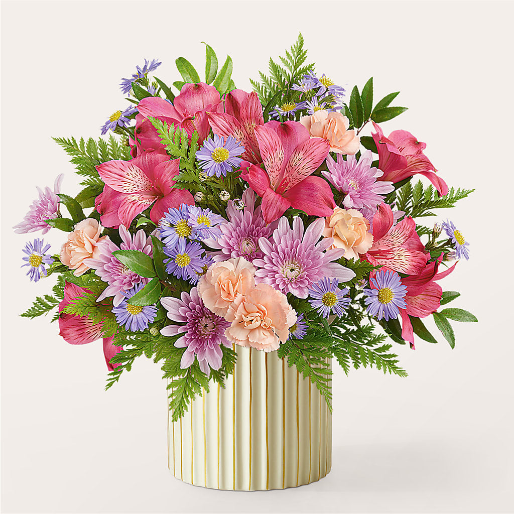 Sunset Serenade Bouquet – FRUIT & FLOWER CREATIONS, Portland OR