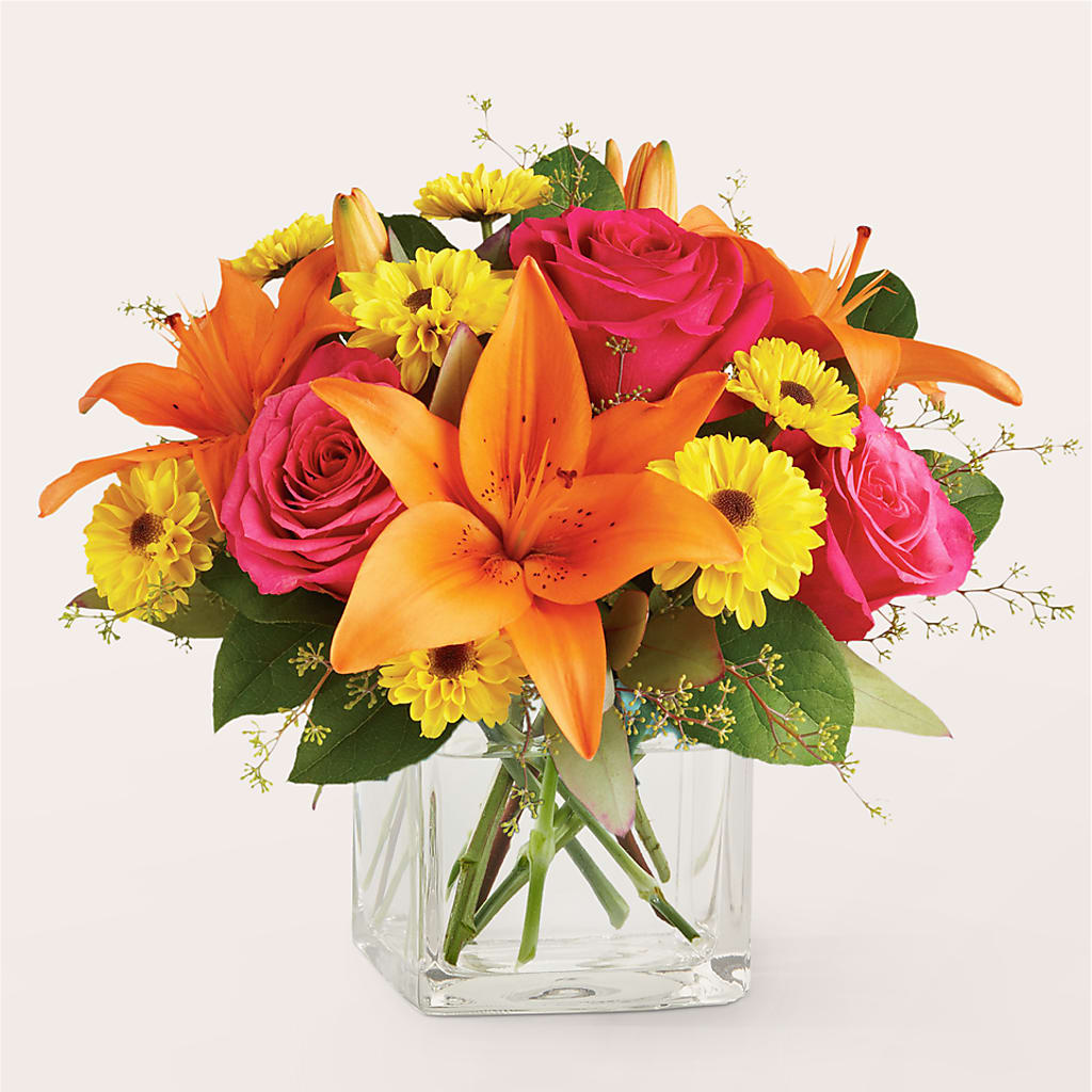 Neon Lights Bouquet – FRUIT & FLOWER CREATIONS, Portland OR