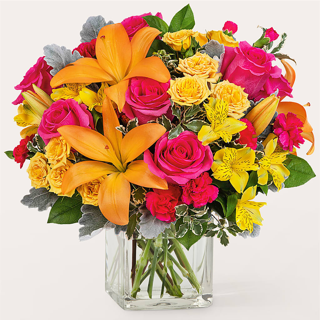 To the Tropics Bouquet – FRUIT & FLOWER CREATIONS, Portland OR
