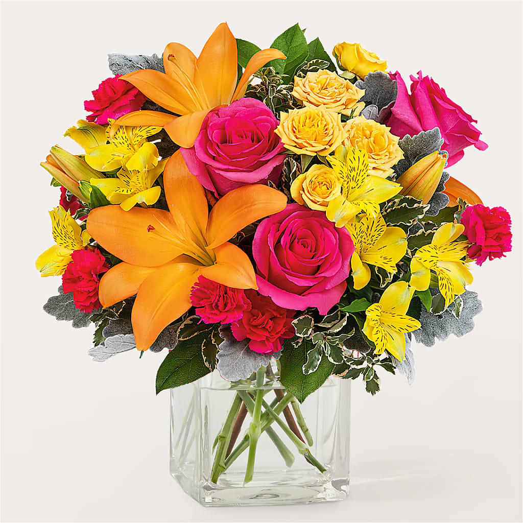 To the Tropics Bouquet – FRUIT & FLOWER CREATIONS, Portland OR