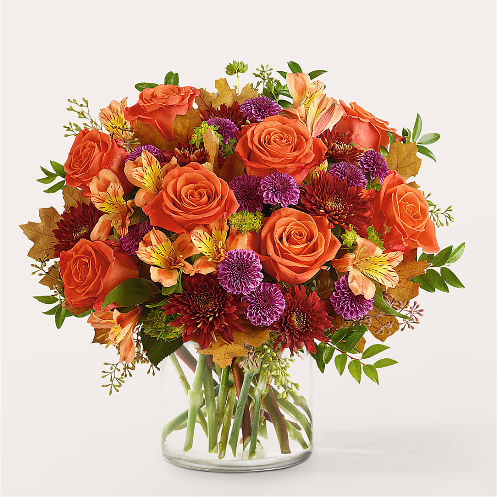 Orange You Glad Bouquet – FRUIT & FLOWER CREATIONS, Portland OR