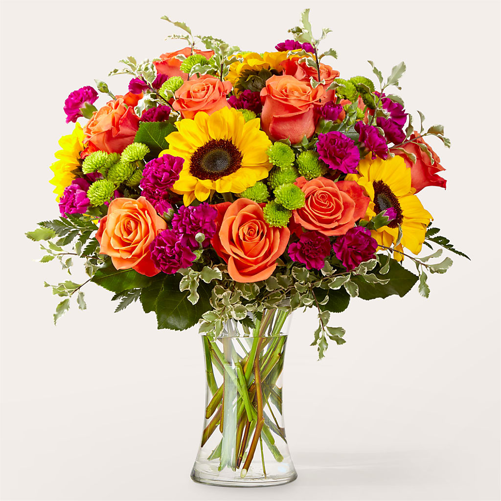 Warmth & Light Bouquet – FRUIT & FLOWER CREATIONS, Portland OR