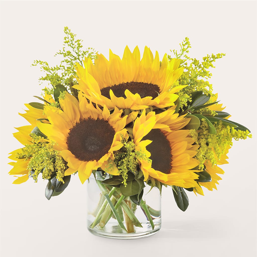 Beaming Sunflower Bouquet – FRUIT & FLOWER CREATIONS, Portland OR