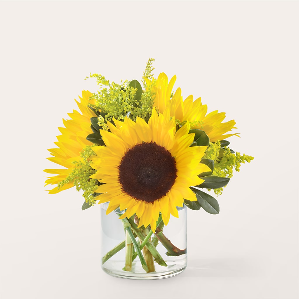 Beaming Sunflower Bouquet – FRUIT & FLOWER CREATIONS, Portland OR