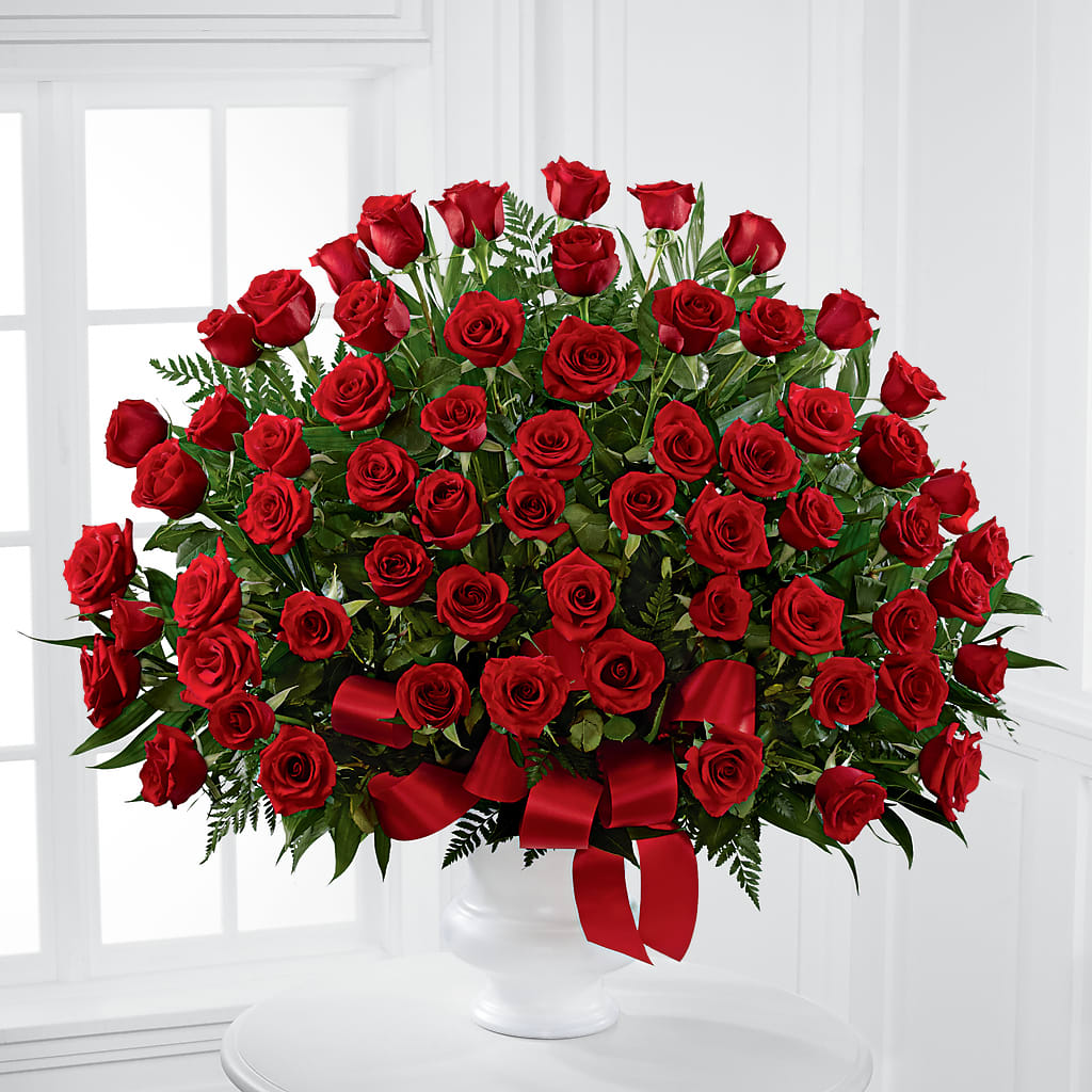 Blessed with Love Arrangement – FRUIT & FLOWER CREATIONS, Portland OR