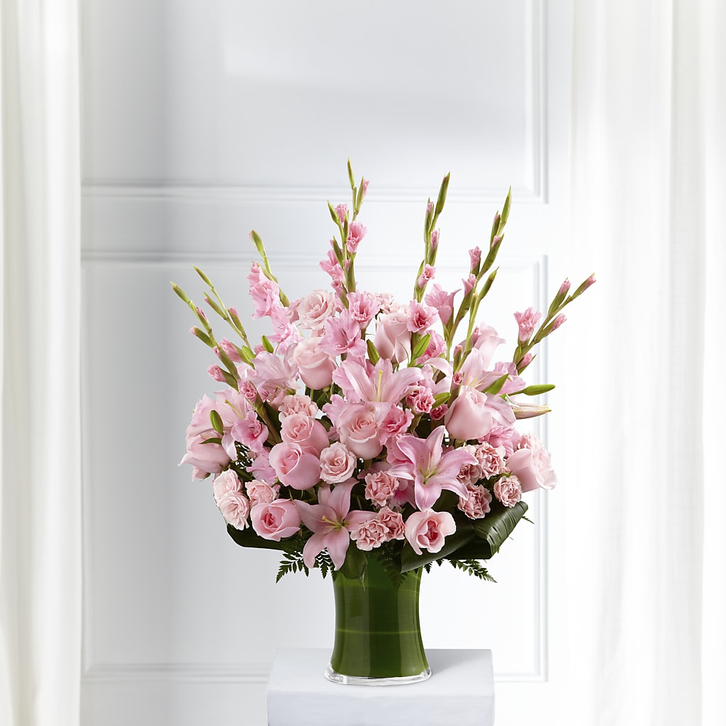 Lovely Tribute Bouquet – FRUIT & FLOWER CREATIONS, Portland OR
