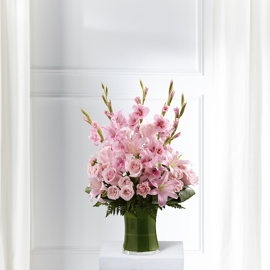 Lovely Tribute Bouquet – FRUIT & FLOWER CREATIONS, Portland OR