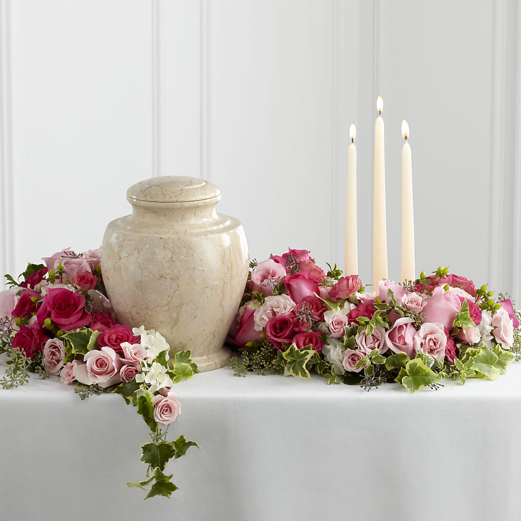 Remembrance Arrangement – FRUIT & FLOWER CREATIONS, Portland OR