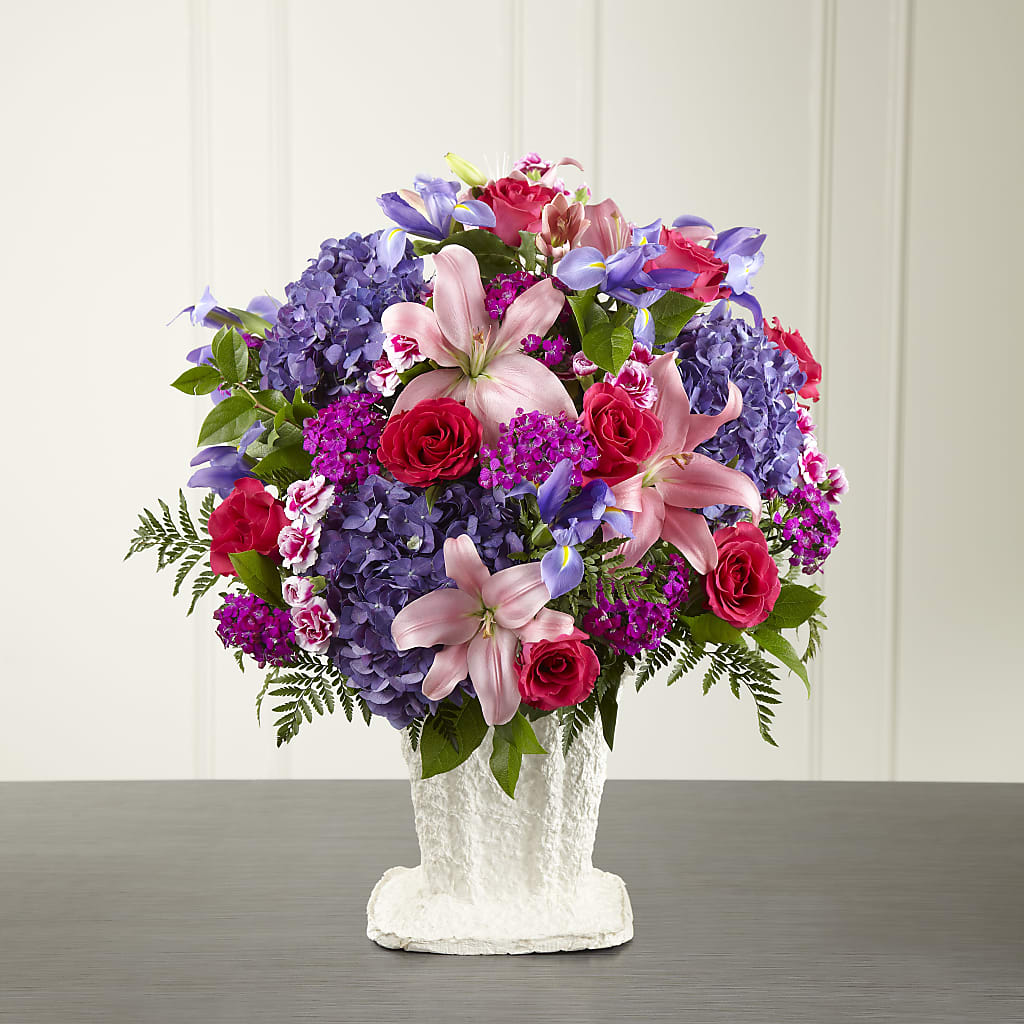 We Fondly Remember Arrangement – FRUIT & FLOWER CREATIONS, Portland OR