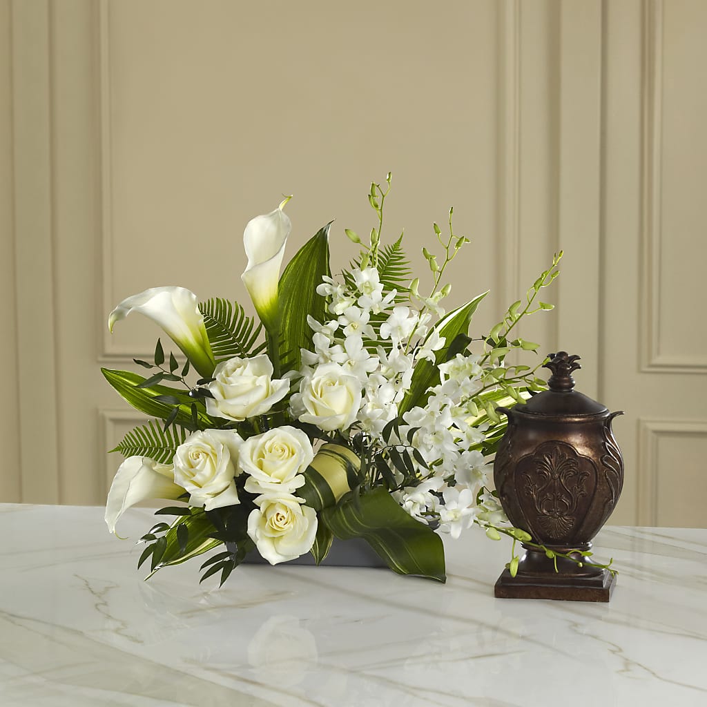 At Peace Arrangement – FRUIT & FLOWER CREATIONS, Portland OR
