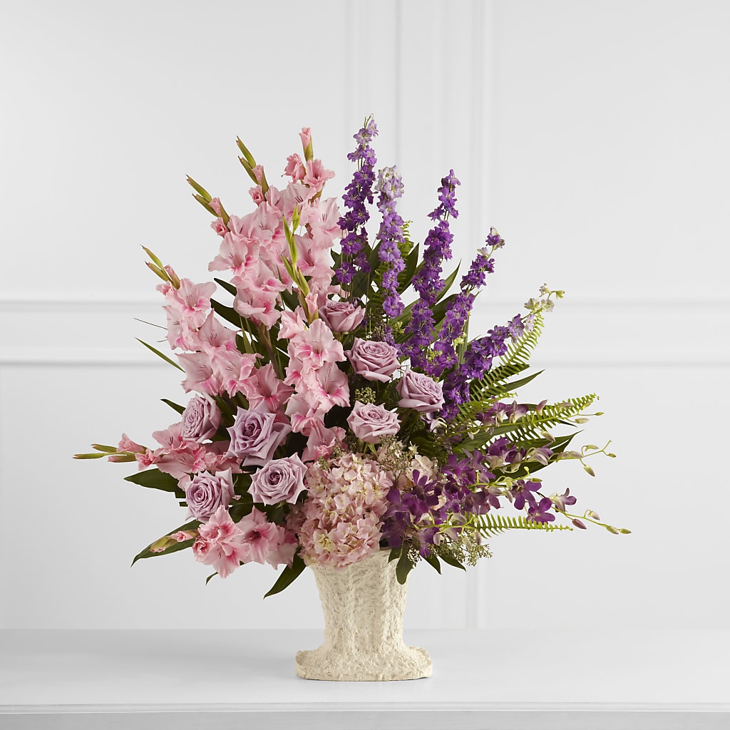 Flowing Garden Arrangement – FRUIT & FLOWER CREATIONS, Portland OR
