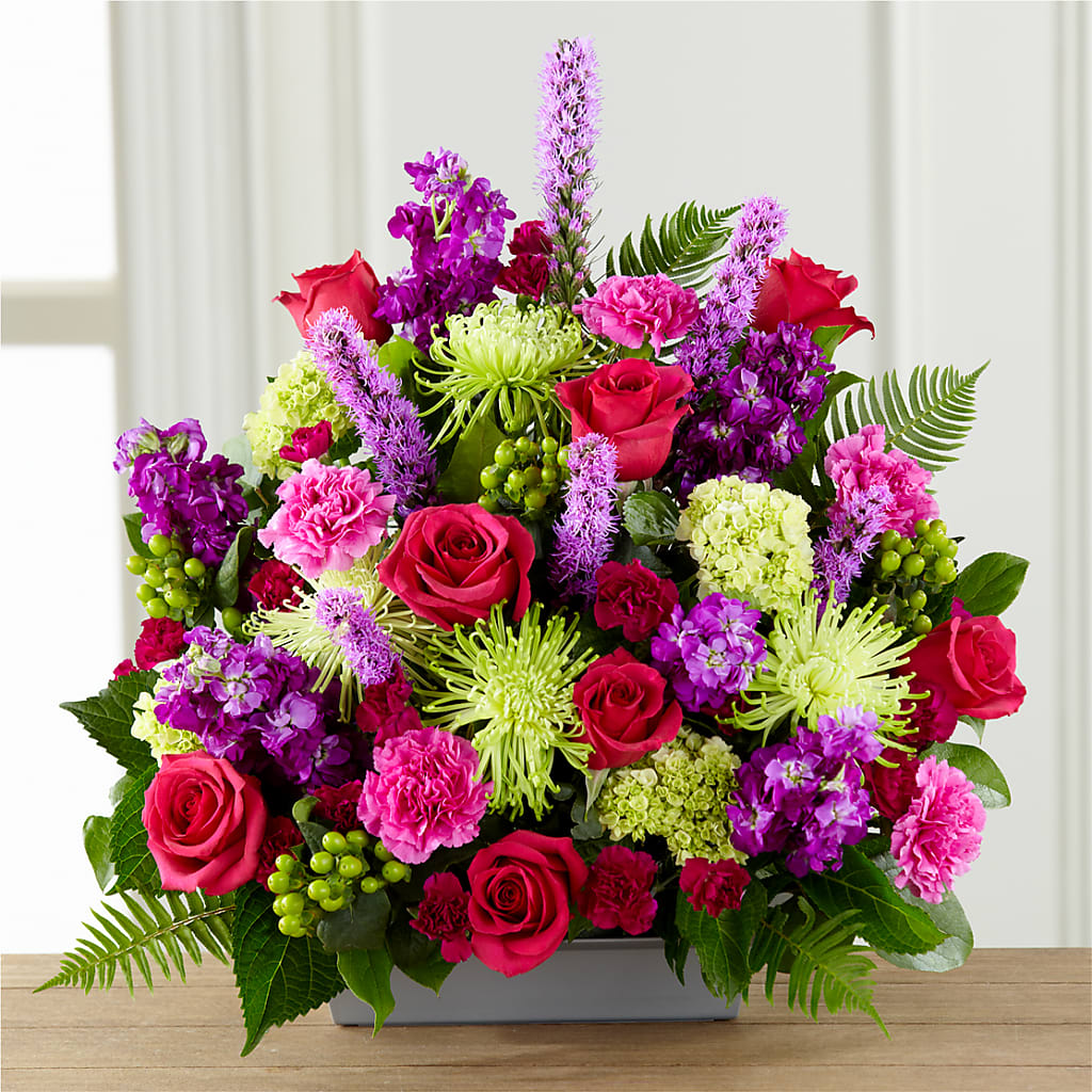 Warm Embrace Arrangement – FRUIT & FLOWER CREATIONS, Portland OR