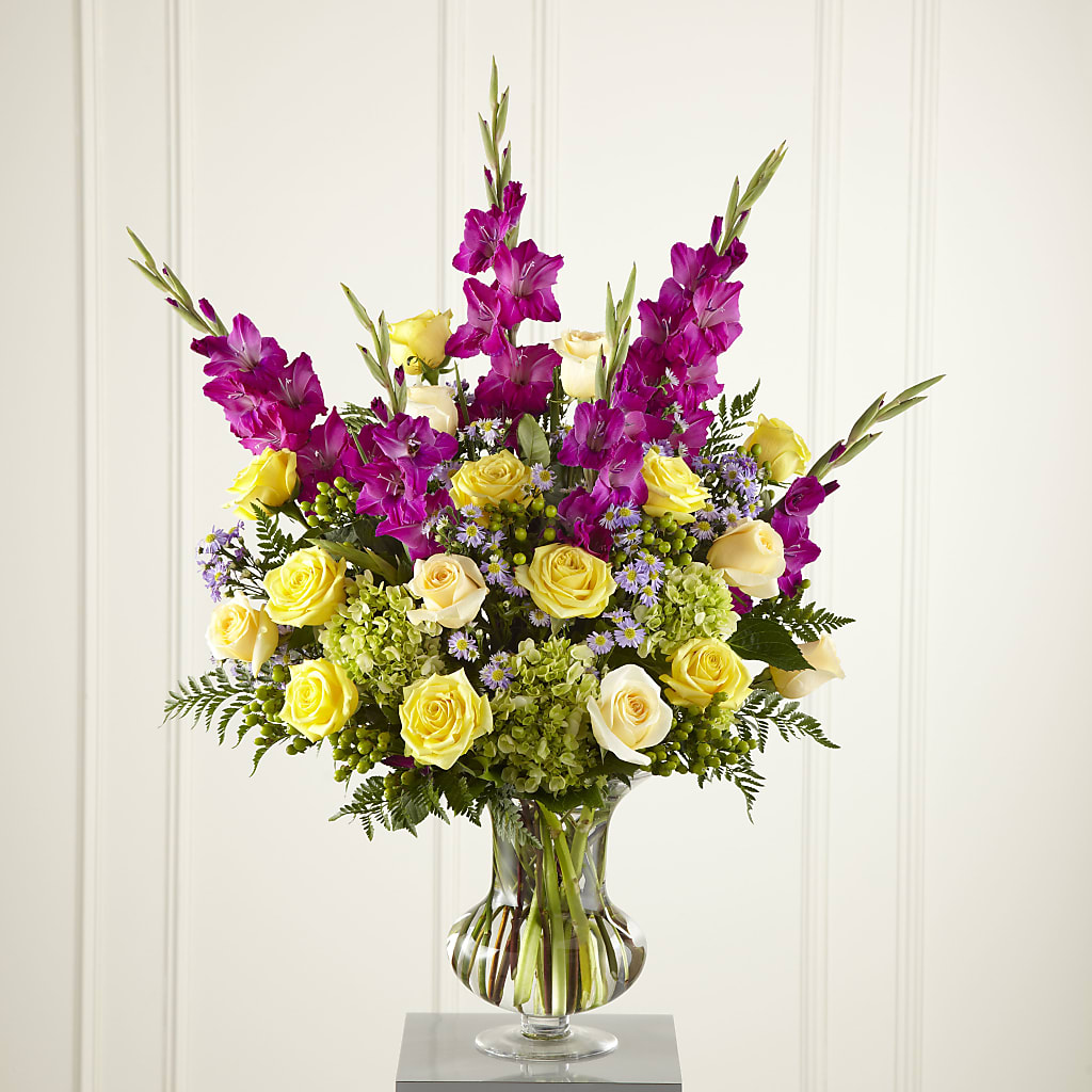 Loveliness Arrangement – FRUIT & FLOWER CREATIONS, Portland OR
