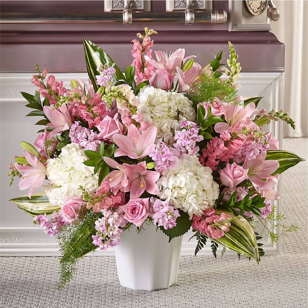 Simply Serene Floor Basket – FRUIT & FLOWER CREATIONS, Portland OR