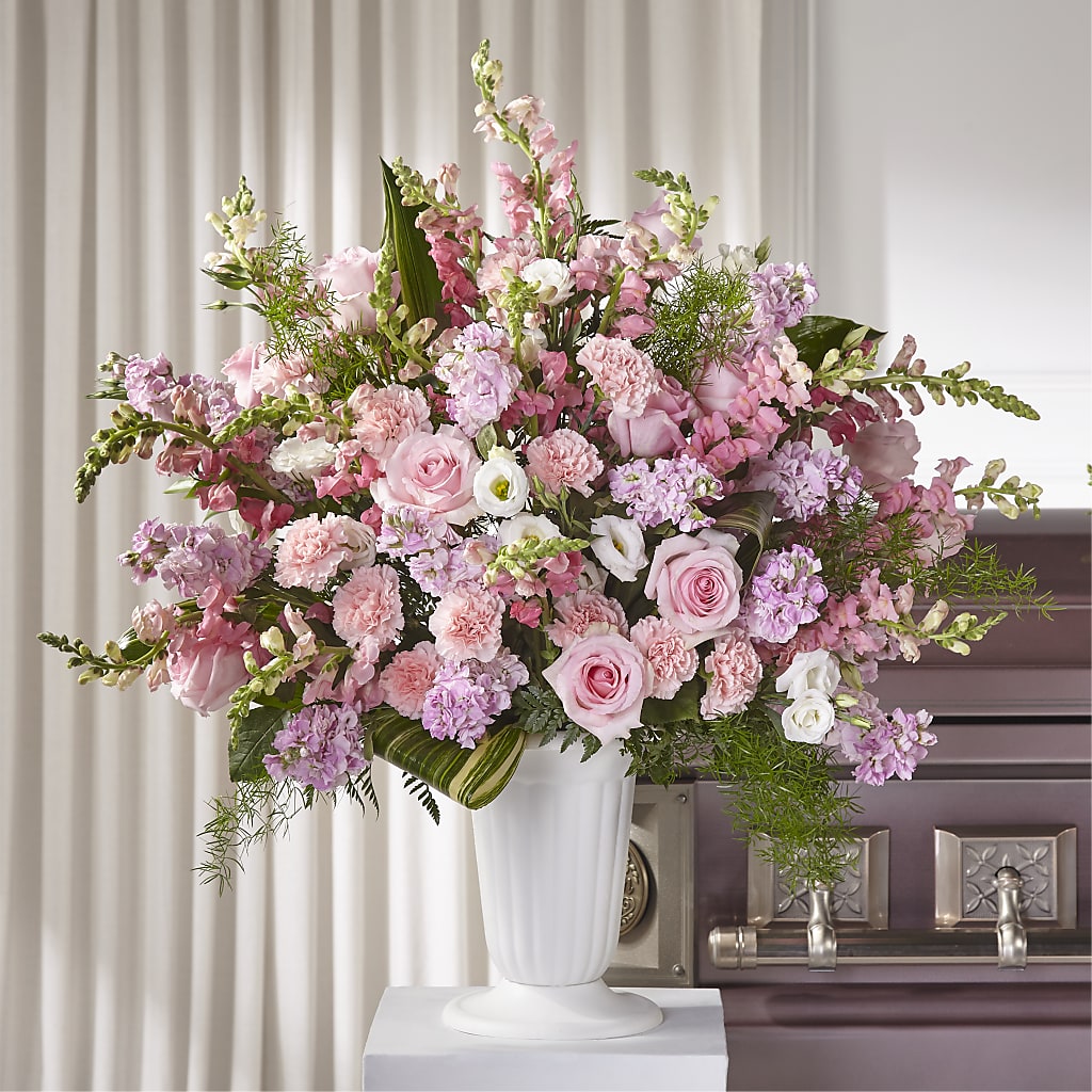 Divine Comfort Arrangement – FRUIT & FLOWER CREATIONS, Portland OR