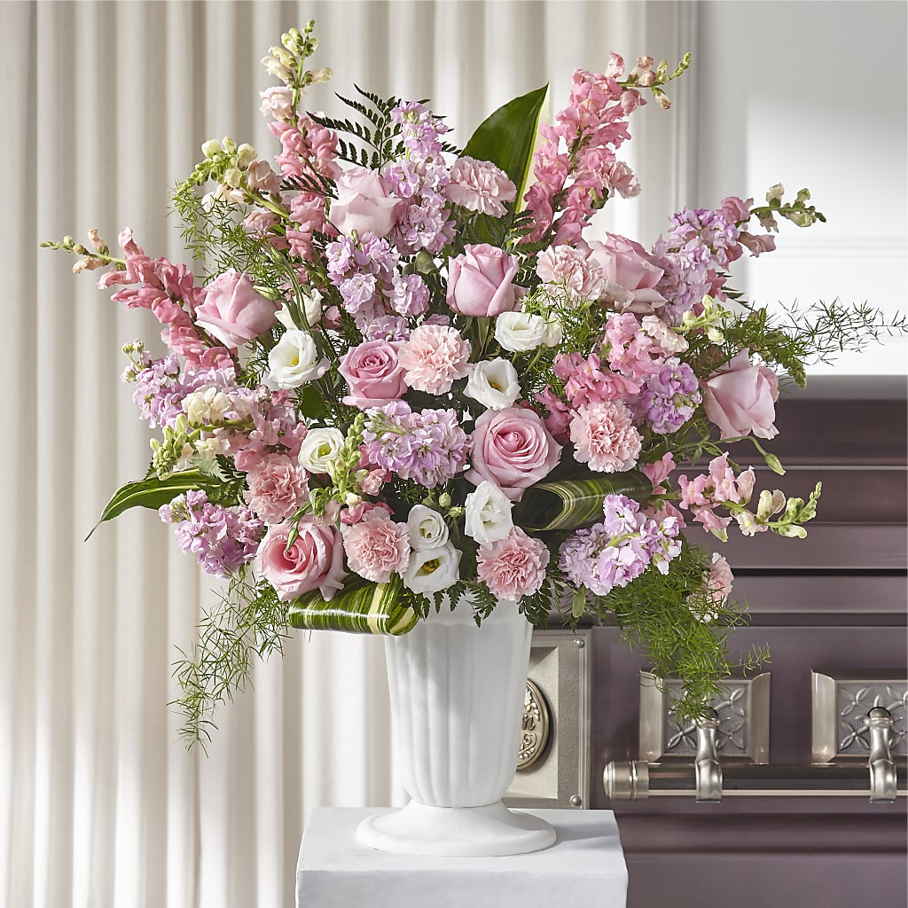Divine Comfort Arrangement – FRUIT & FLOWER CREATIONS, Portland OR