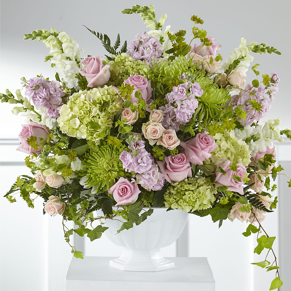 Radiant Embrace Arrangement – FRUIT & FLOWER CREATIONS, Portland OR