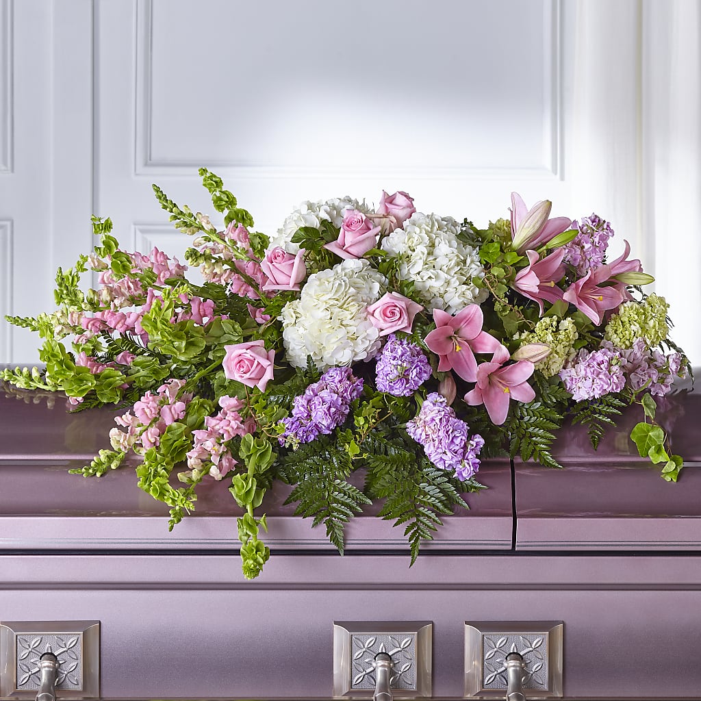 Life's Gratitude Casket Spray – FRUIT & FLOWER CREATIONS, Portland OR