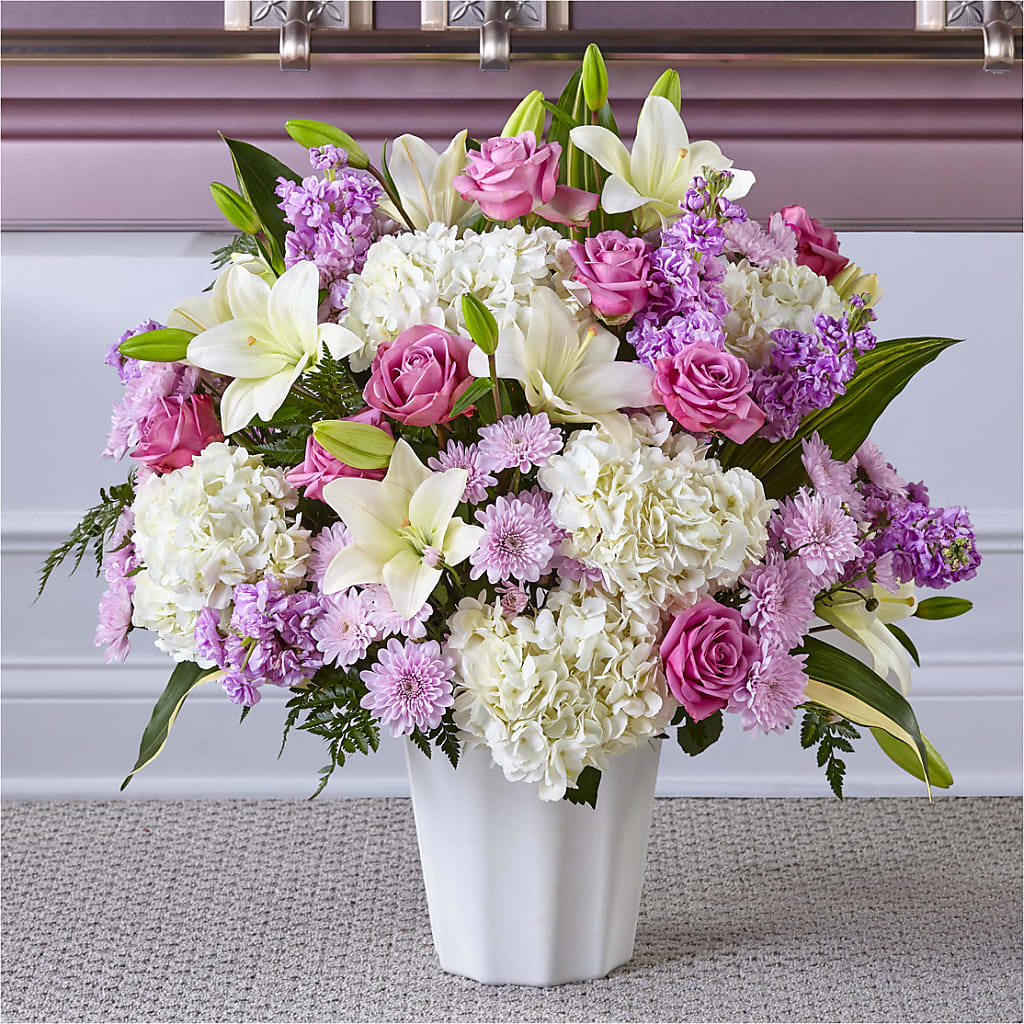 Heaven Sent Floor Basket – FRUIT & FLOWER CREATIONS, Portland OR