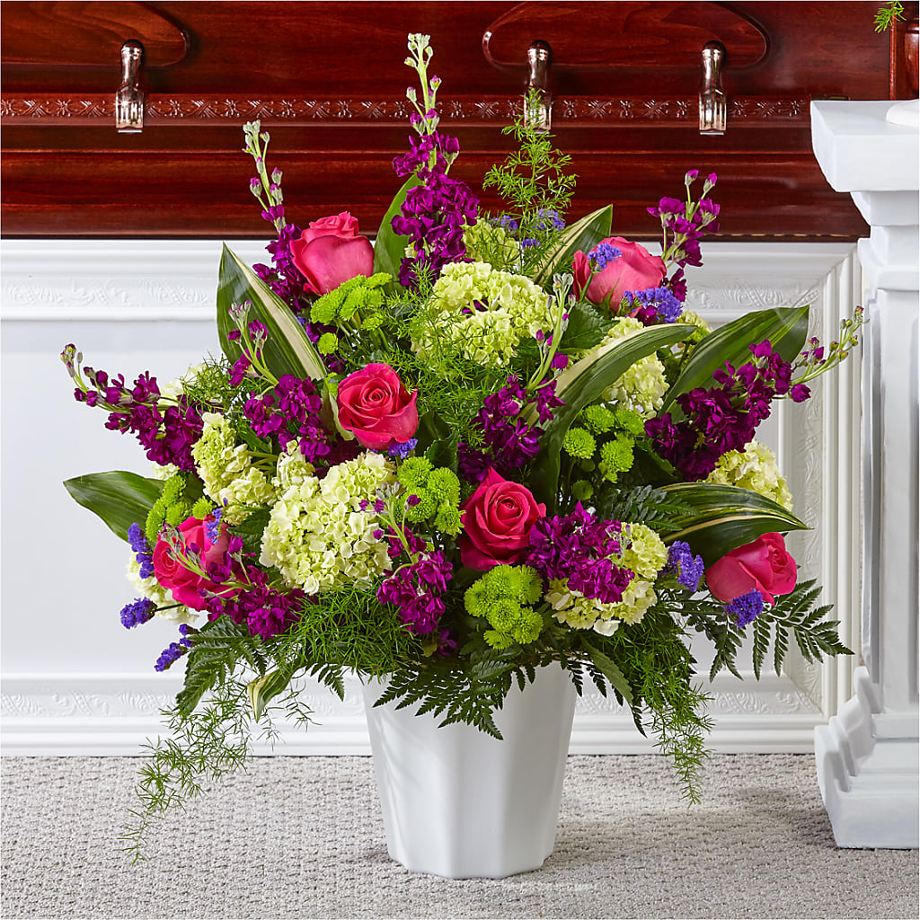 Beautiful Horizons Floor Basket – FRUIT & FLOWER CREATIONS, Portland OR