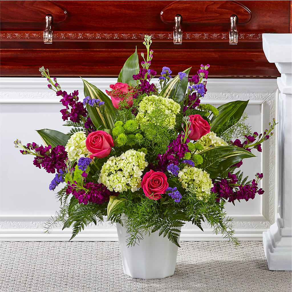 Beautiful Horizons Floor Basket – FRUIT & FLOWER CREATIONS, Portland OR