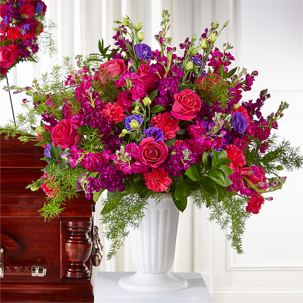 Eternal Day Arrangement – FRUIT & FLOWER CREATIONS, Portland OR