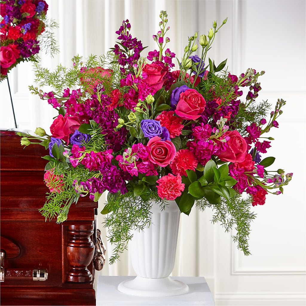 Eternal Day Arrangement – FRUIT & FLOWER CREATIONS, Portland OR