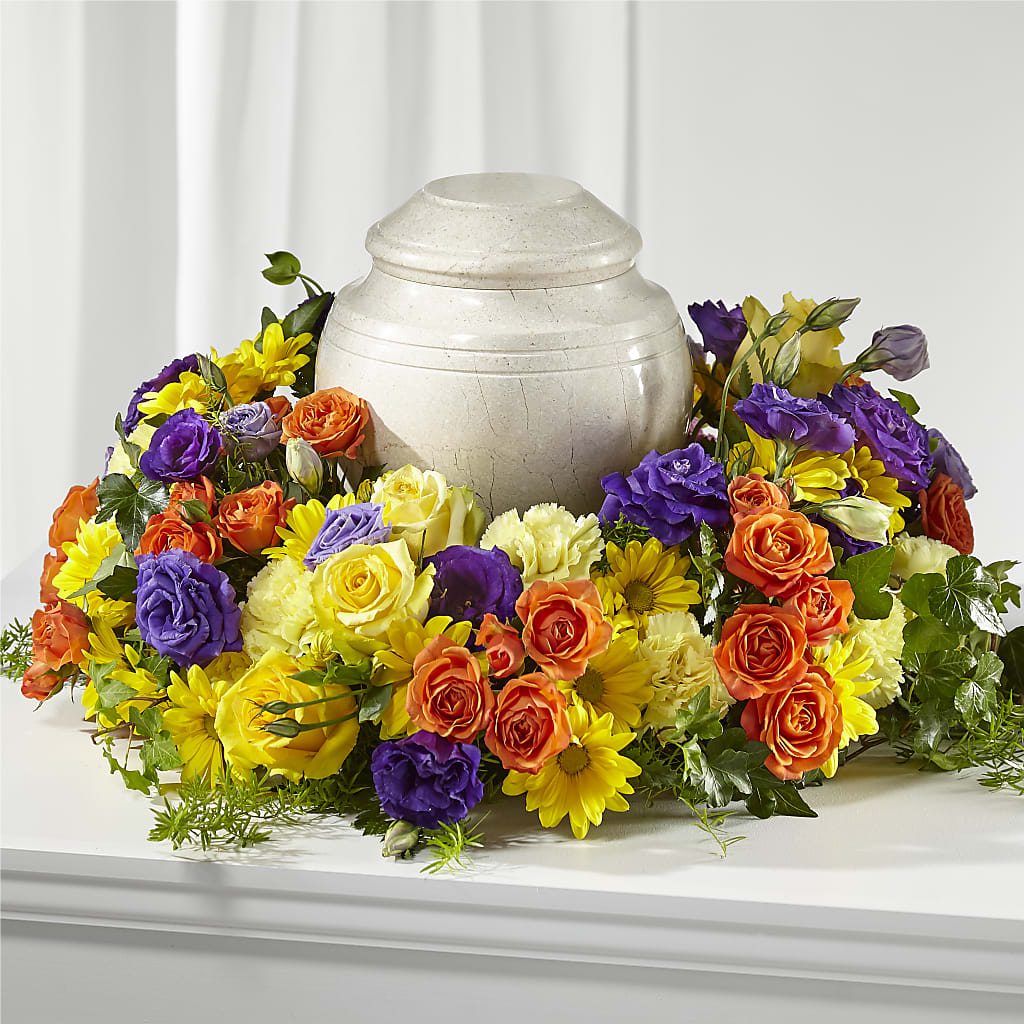Blossoms of Remembrance Cremation Adornment – FRUIT & FLOWER CREATIONS, Portland OR