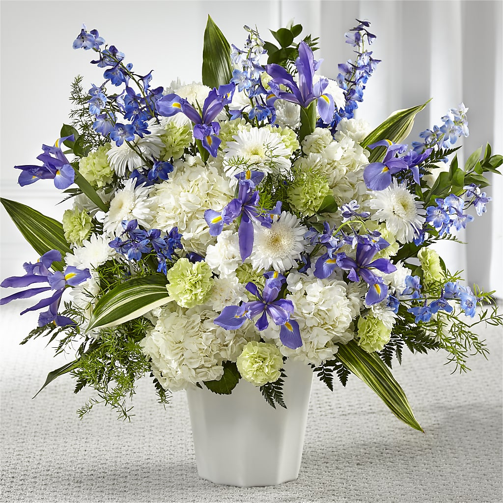 Soft Serenity Floor Basket – FRUIT & FLOWER CREATIONS, Portland OR