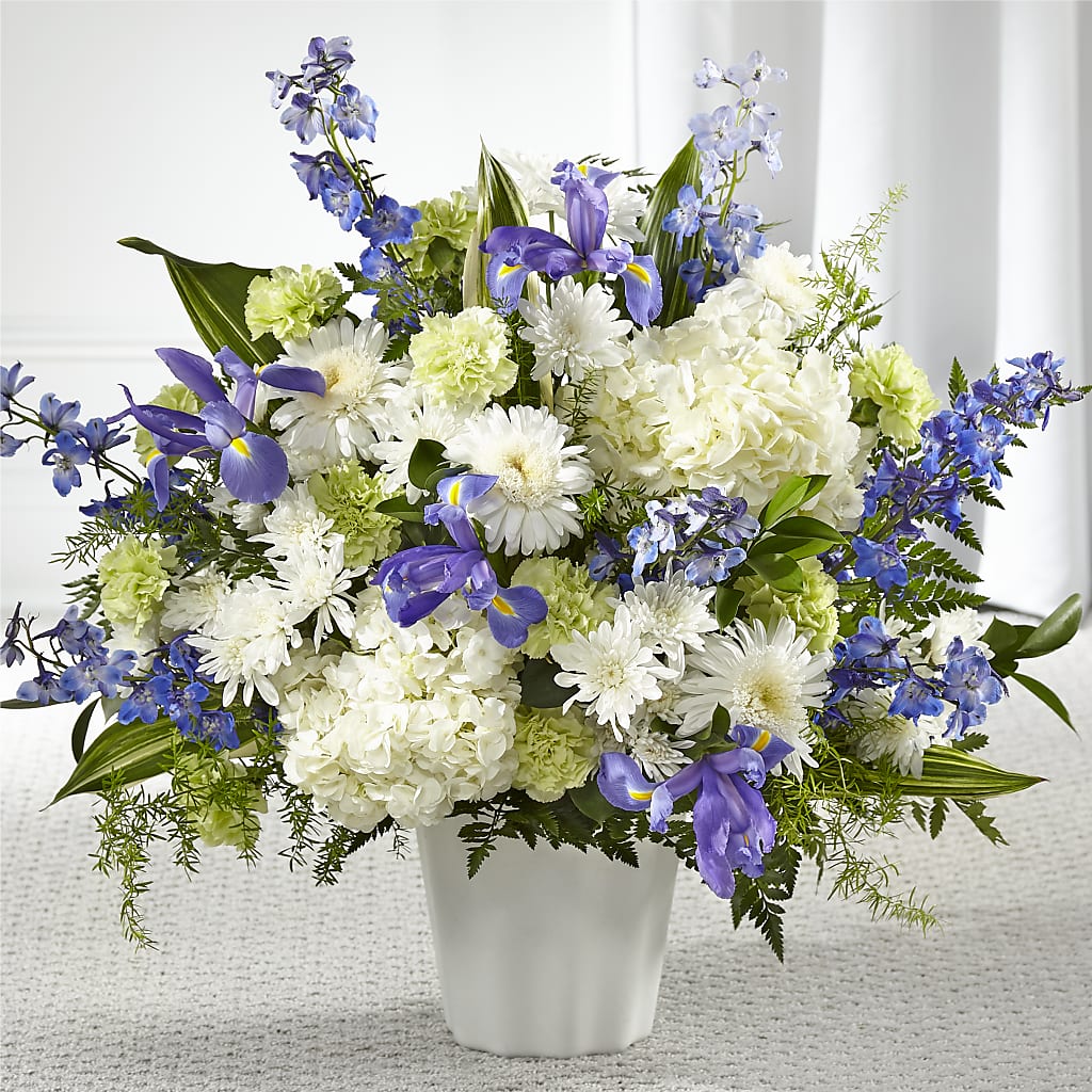 Soft Serenity Floor Basket – FRUIT & FLOWER CREATIONS, Portland OR