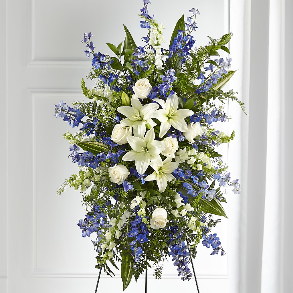 Faithful Friend Standing Spray – FRUIT & FLOWER CREATIONS, Portland OR