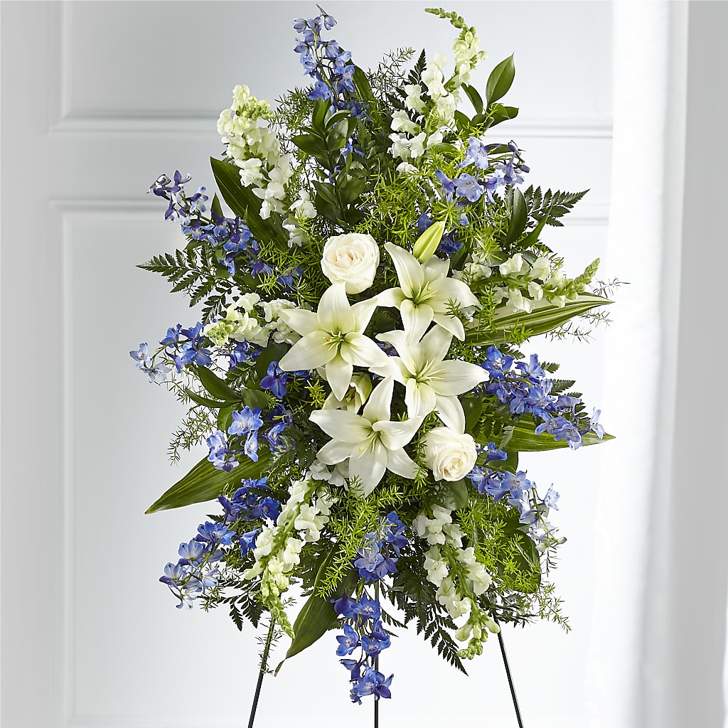 Faithful Friend Standing Spray – FRUIT & FLOWER CREATIONS, Portland OR