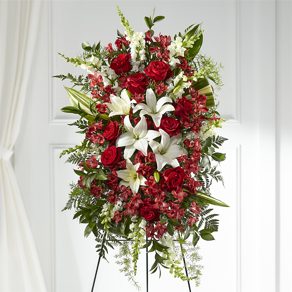 Everlasting Memory Standing Spray – FRUIT & FLOWER CREATIONS, Portland OR