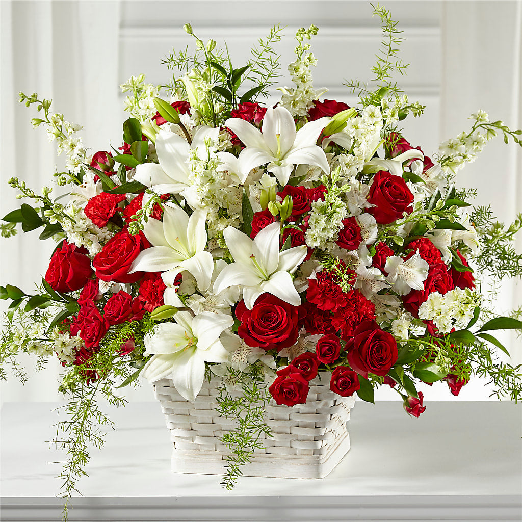 Sentiments of Love Arrangement – FRUIT & FLOWER CREATIONS, Portland OR