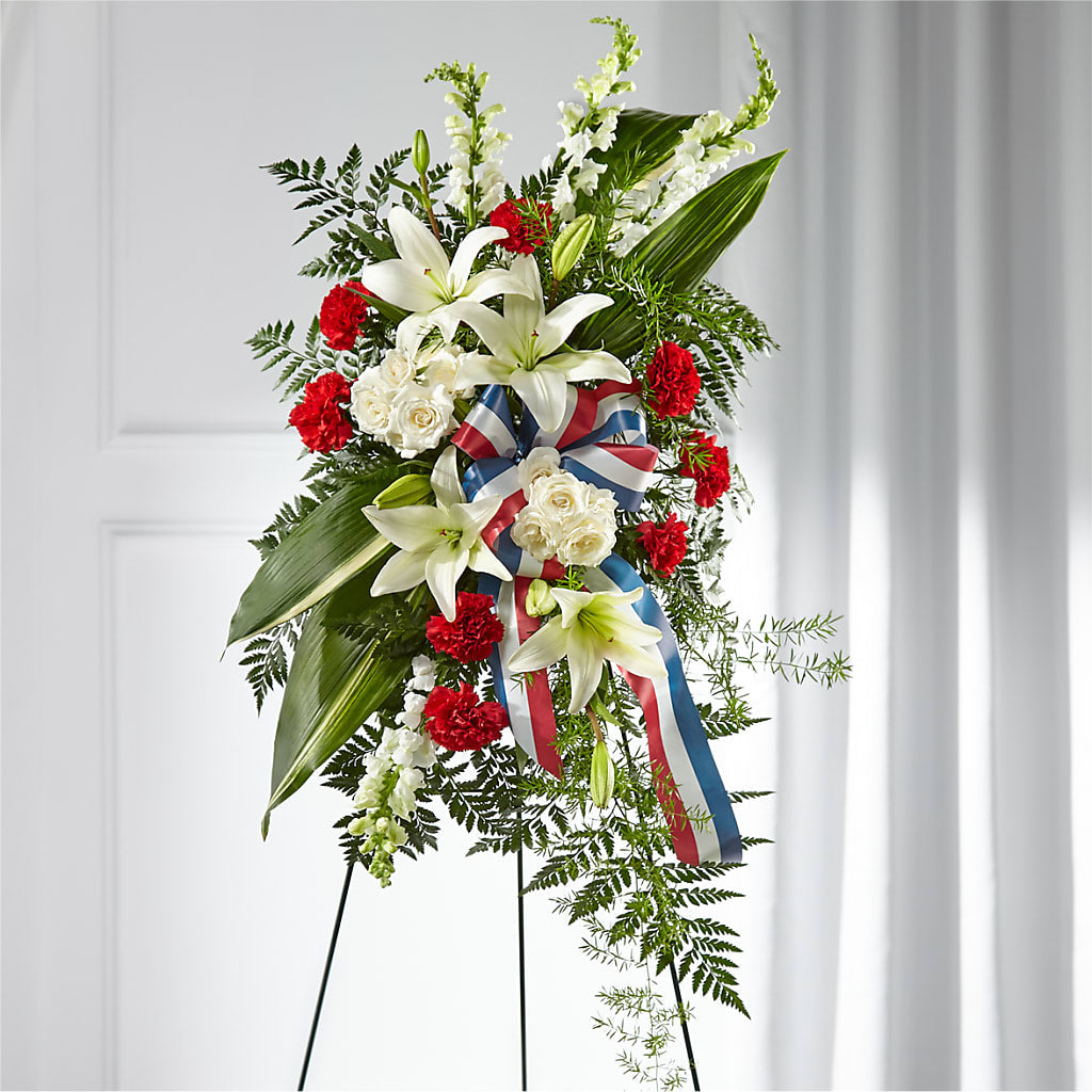 Stars of Life Standing Spray – FRUIT & FLOWER CREATIONS, Portland OR
